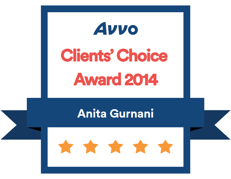 Avvo Clients&CloseCurlyQuote; Choice Award 2014