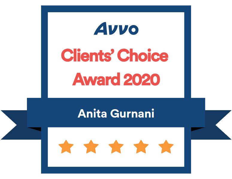 Avvo Clients&CloseCurlyQuote; Choice Award 2020